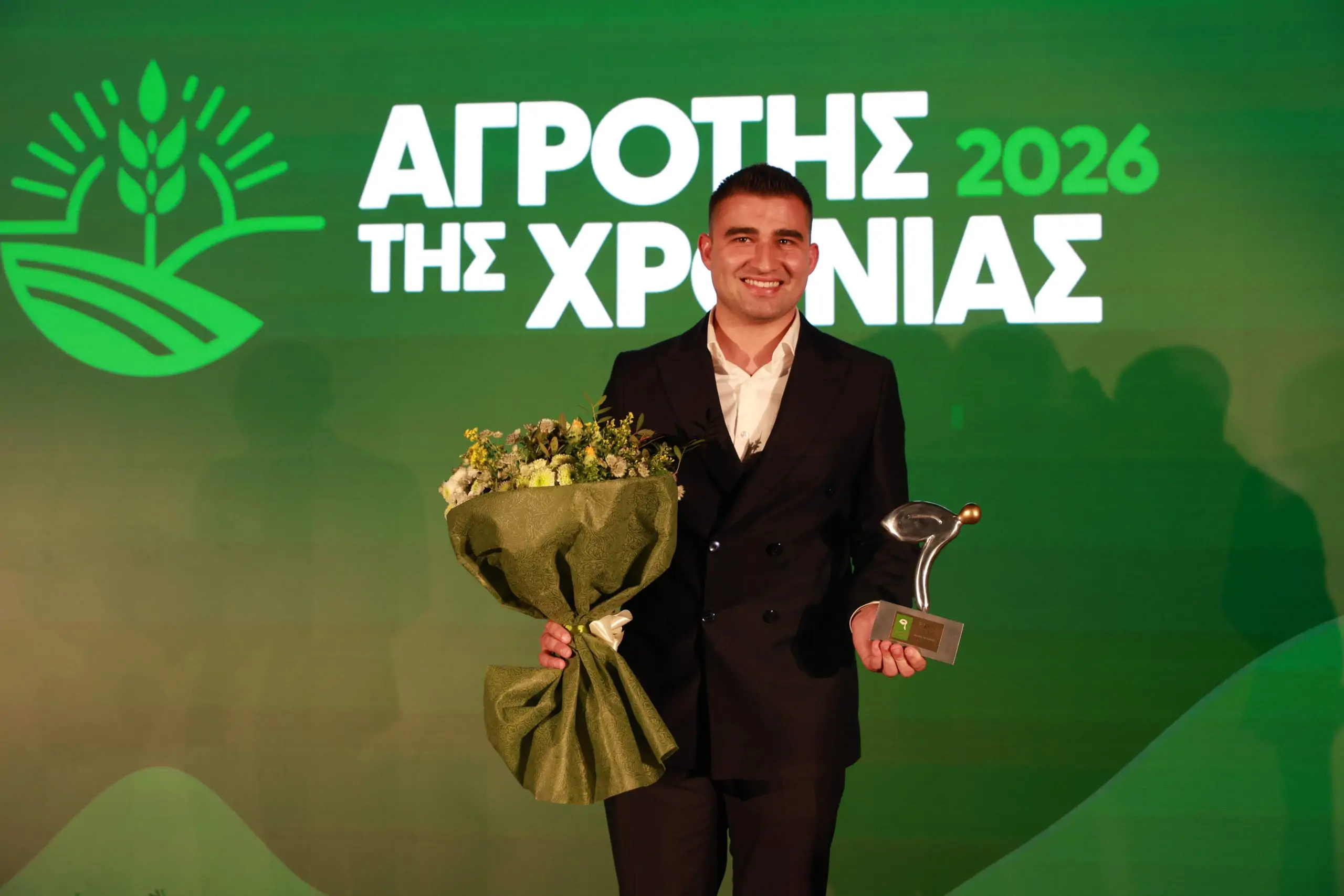 Απόφοιτος της Αμερικανικής Γεωργικής Σχολής και ο φετινός «Αγρότης της χρονιάς»