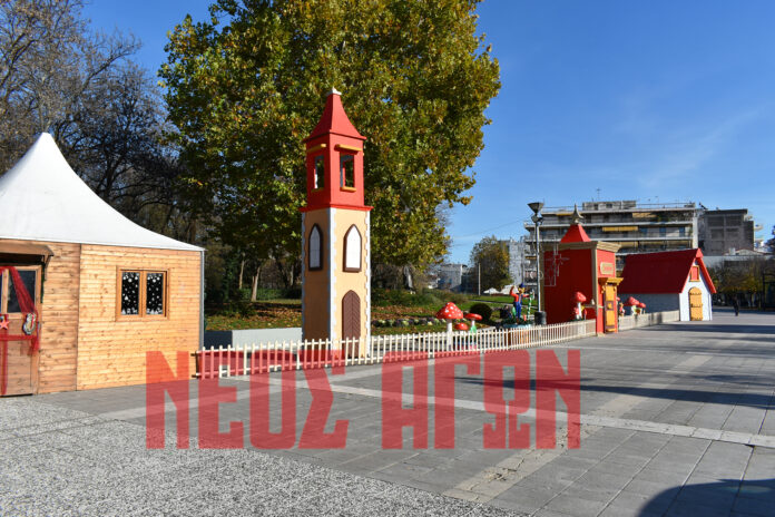 Σε λειτουργία από αύριο το πρωί το «Χωριό των Χριστουγέννων» στην είσοδο του Παυσιλύπου
