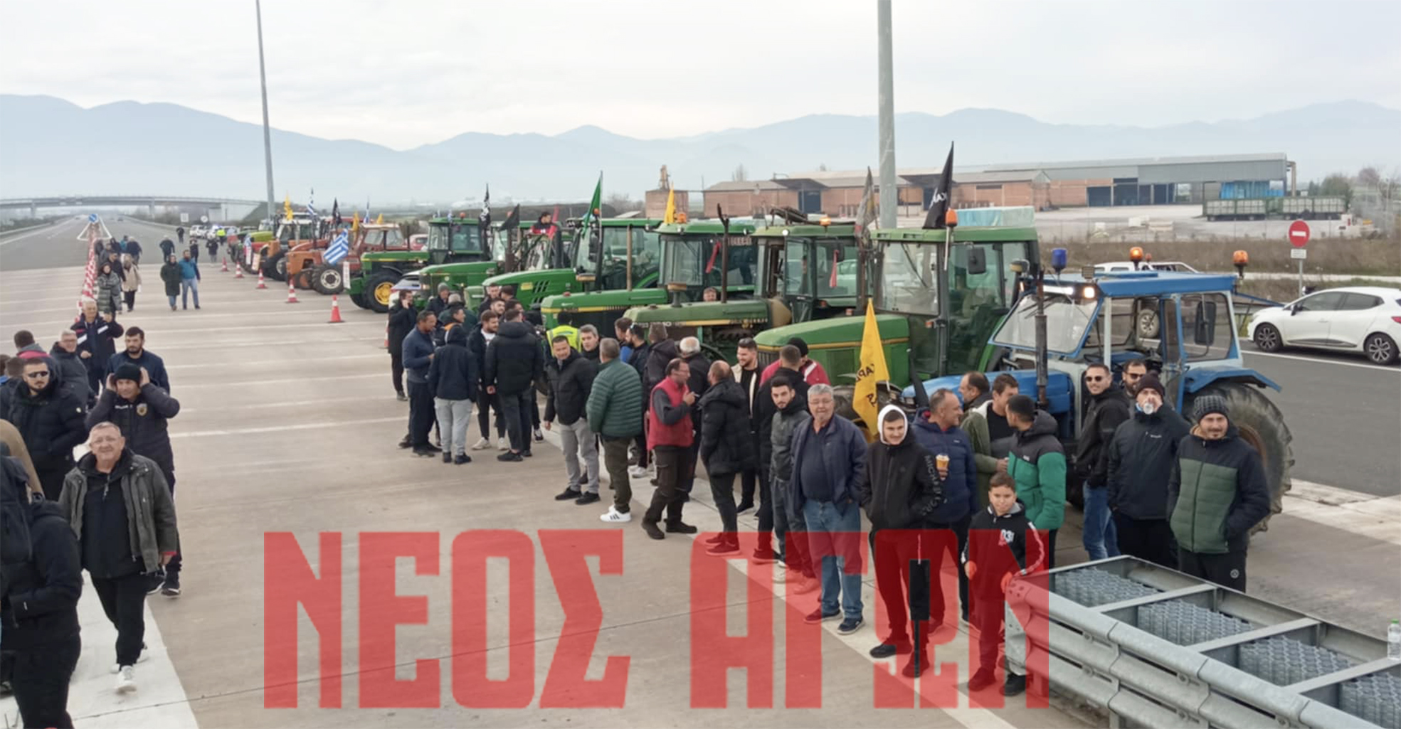 Τις μπάρες στα διόδια του Ε-65 σήκωσαν οι αγρότες από το μπλόκο της Καρδίτσας (ΦΩΤΟ - ΒΙΝΤΕΟ)