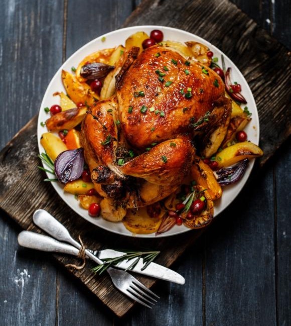 Χριστουγεννιάτικη γέμιση με κάστανα