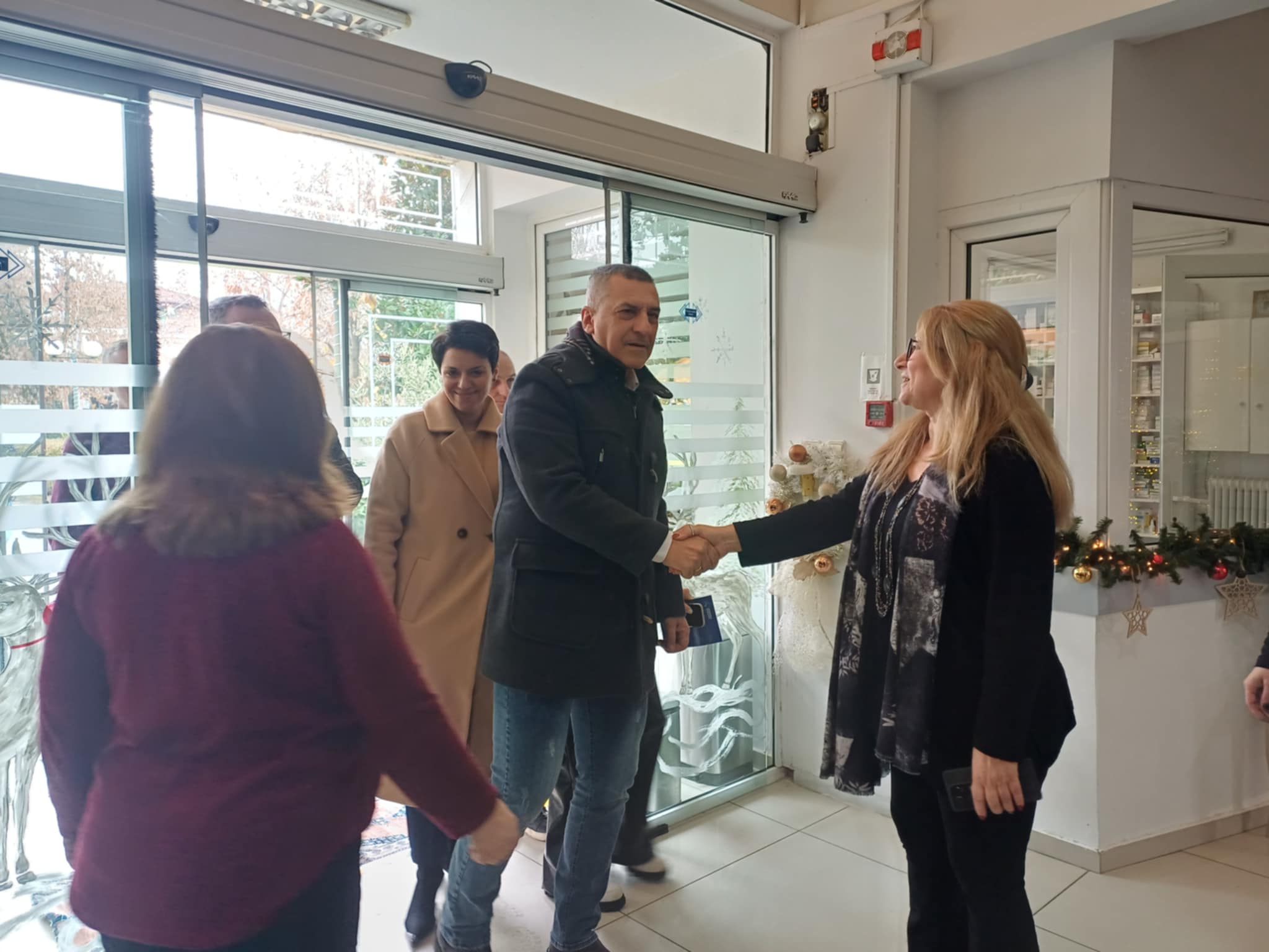 Επίσκεψη Κουρέτα στο Δημοτικό Γηροκομείο Λάρισας - Νέα πτέρυγα εντός του 2027 (ΦΩΤΟ)