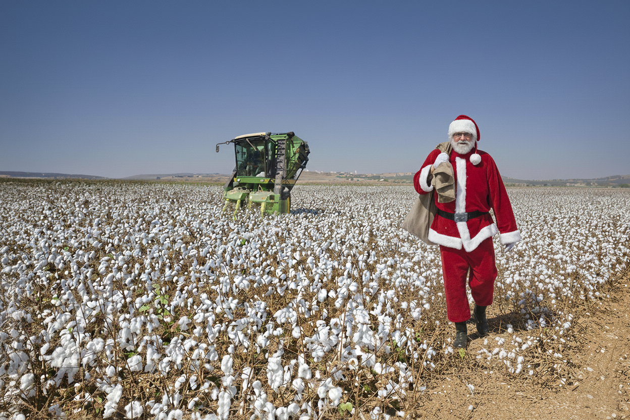Χριστούγεννα στη… «βαμβακοχώρα»!