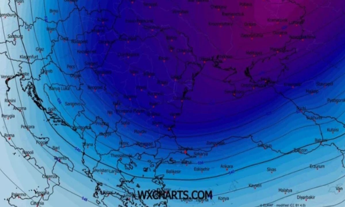 Αρκτικό ψύχος στα Βαλκάνια: Βουτάει η θερμοκρασία - Πώς θα επηρεαστεί η Ελλάδα