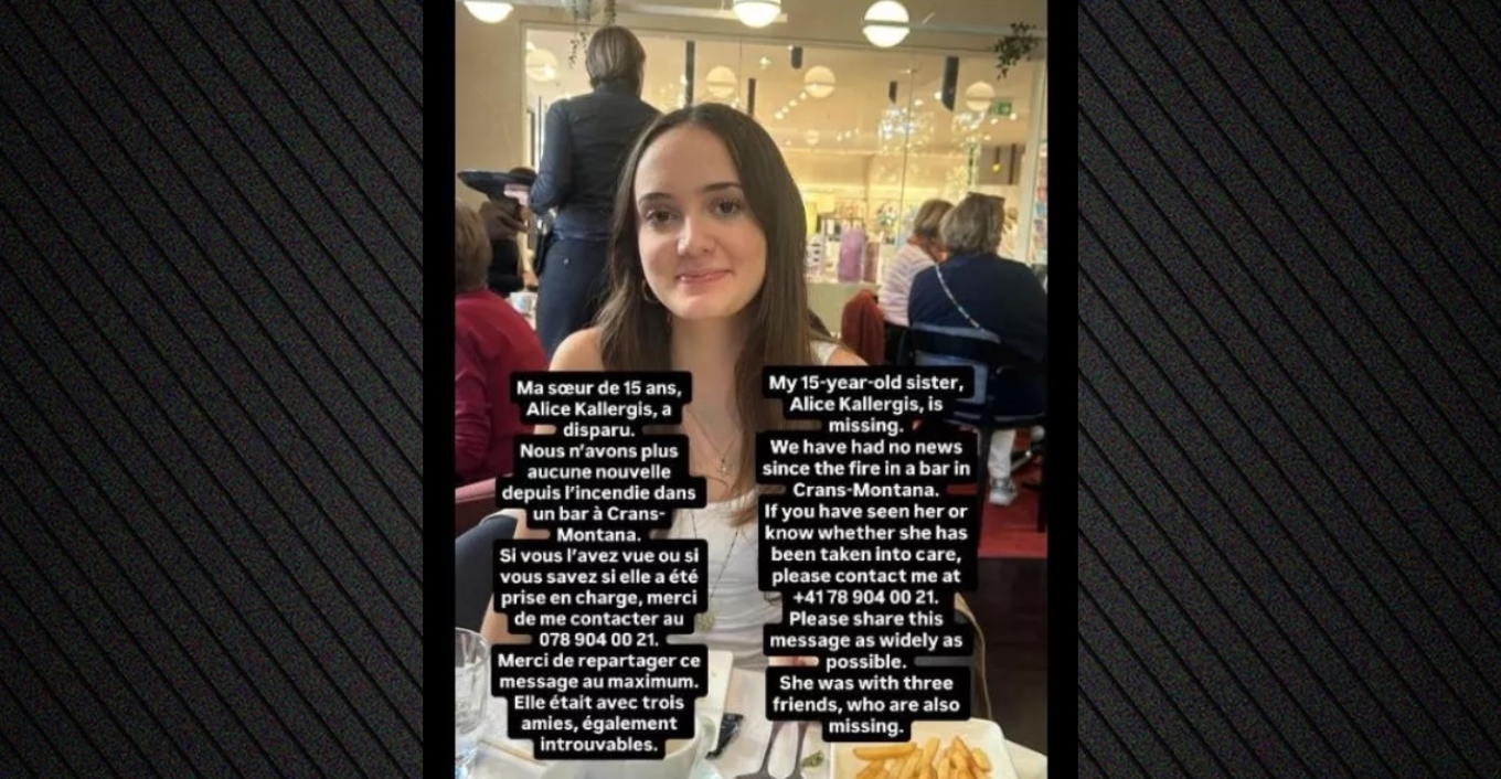 15χρονη Ελληνίδα αγνοείται μετά την τραγωδία στο κλαμπ στο Κραν Μοντανά