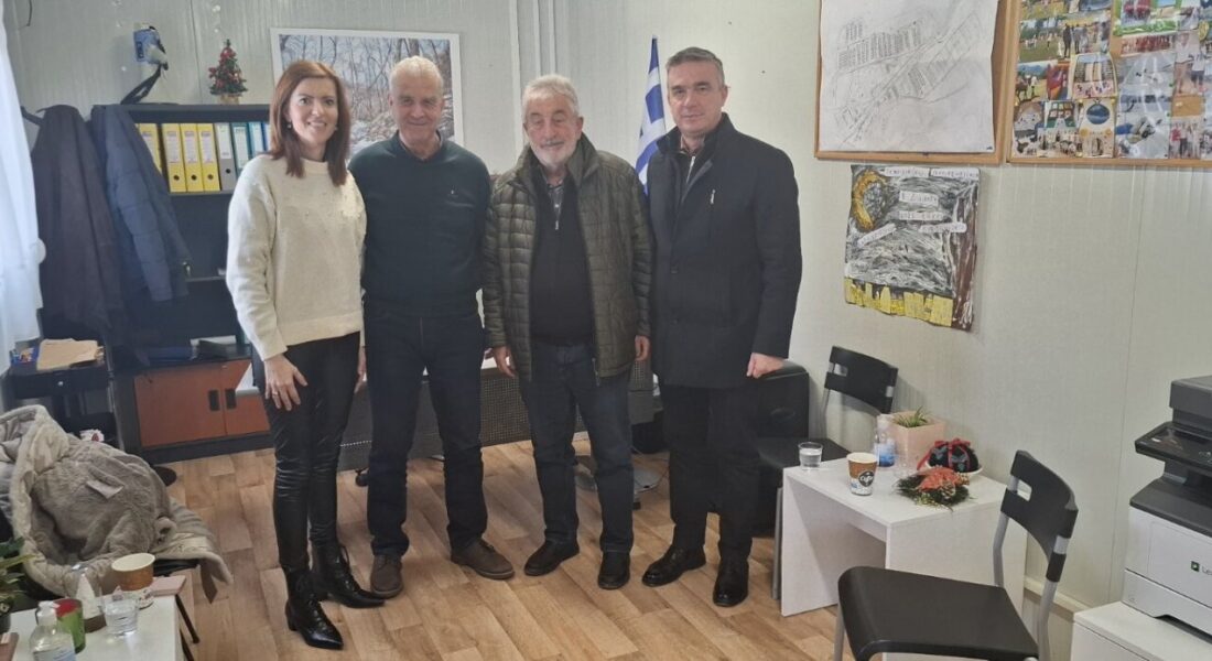 Στη Δομή φιλοξενίας μεταναστών του Κουτσοχέρου η Περιφερειακή Αρχή