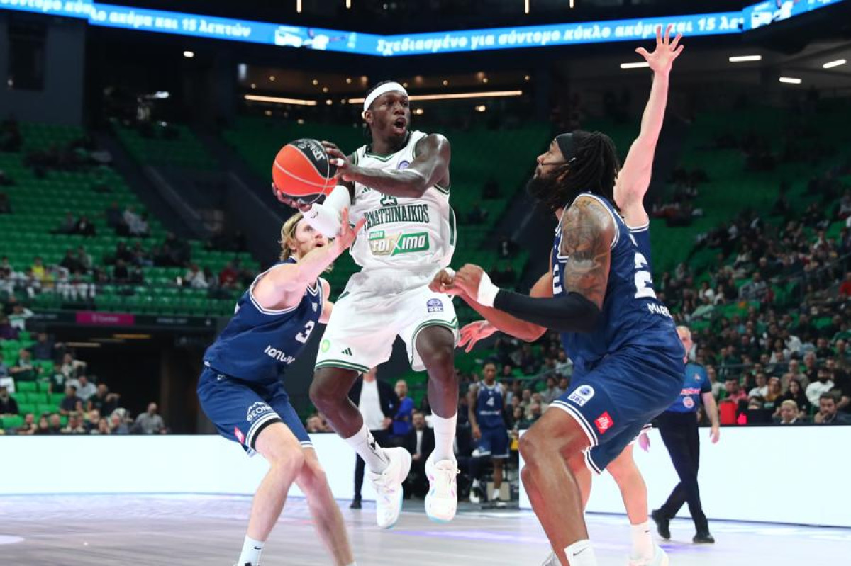 Έξοχη εμφάνιση του ΑΣΚ πίεσε μέχρι τέλους τον Παναθηναϊκό (92-85)