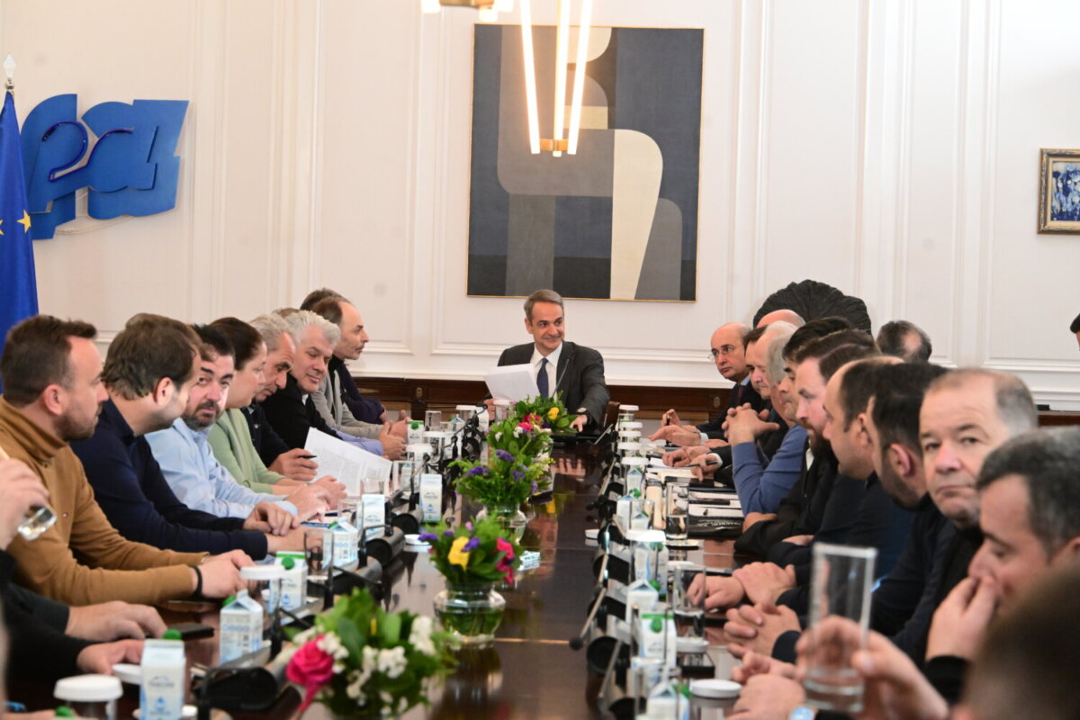 Κυρ. Μητσοτάκης στη συνάντηση με αγρότες: Τις εξελίξεις τις διαμορφώνουν οι παρόντες και όχι οι απόντες