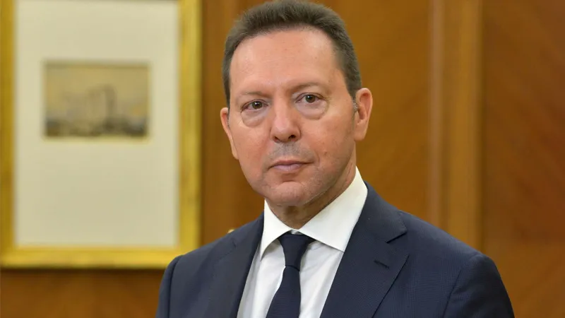 O Διοικητής της Τράπεζας της Ελλάδος, κ. Γιάννης Στουρνάρας  στο επιχειρηματικό δείπνο για τα μέλη του ΣΘΕΒ