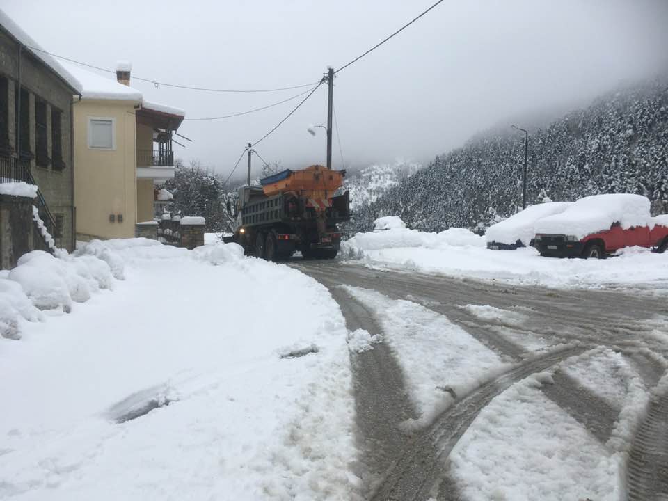 Τακούδης: Νέες ασθενέστερες χιονοπτώσεις από Δευτερα στα δυτικά και νότια ορεινά της Θεσσαλίας