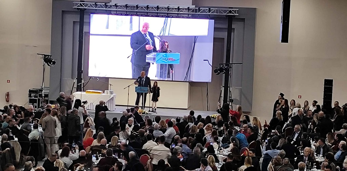 Αχιλλέας Μπέος στην κοπή της πίτας της παράταξης: O Βόλος δύο χρόνια μετά τις θεομηνίες στέκεται όρθιος (ΦΩΤΟ+βίντεο)