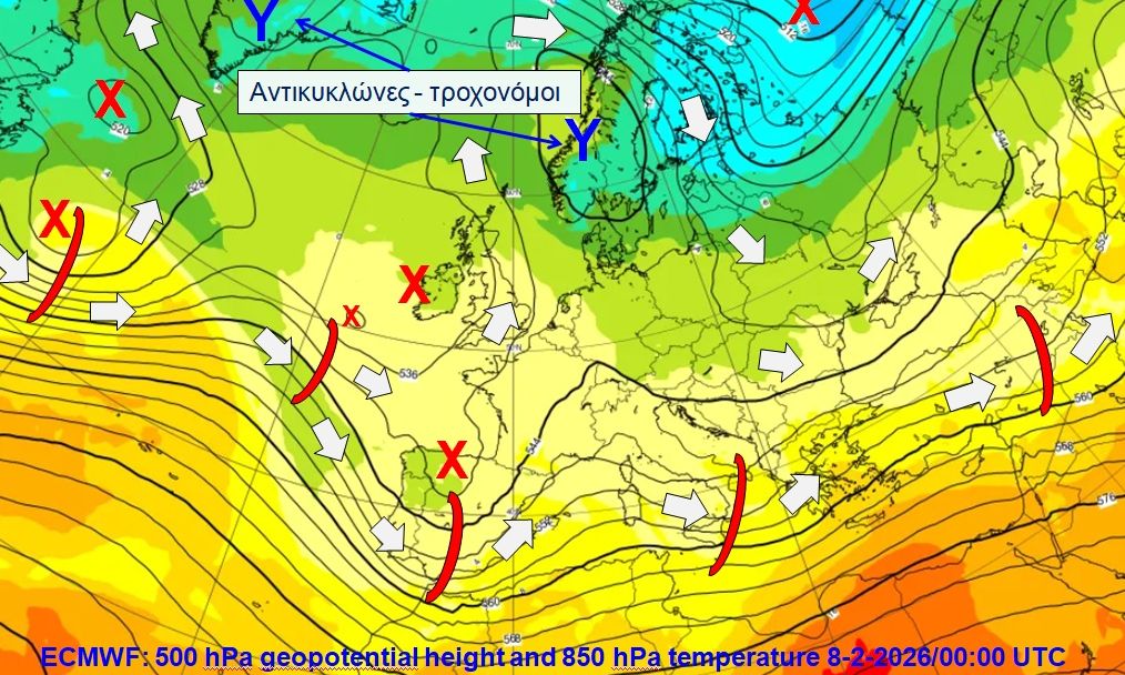 Καιρός: Ο αντικυκλώνας της Γροιλανδίας φέρνει άνοιξη - Η πρόγνωση Ζιακόπουλου για τον υπόλοιπο μήνα