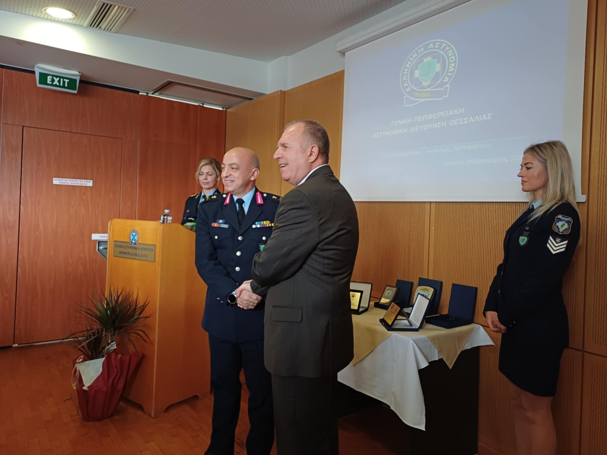 Αλλαγή σκυτάλης στη Γενική περιφερειακή Αστυνομική Δ-νση: Ο Ταξίαρχος Γ. Ντιζές στη θέση του Σ. Μπιλιάλη (ΦΩΤΟ +video)