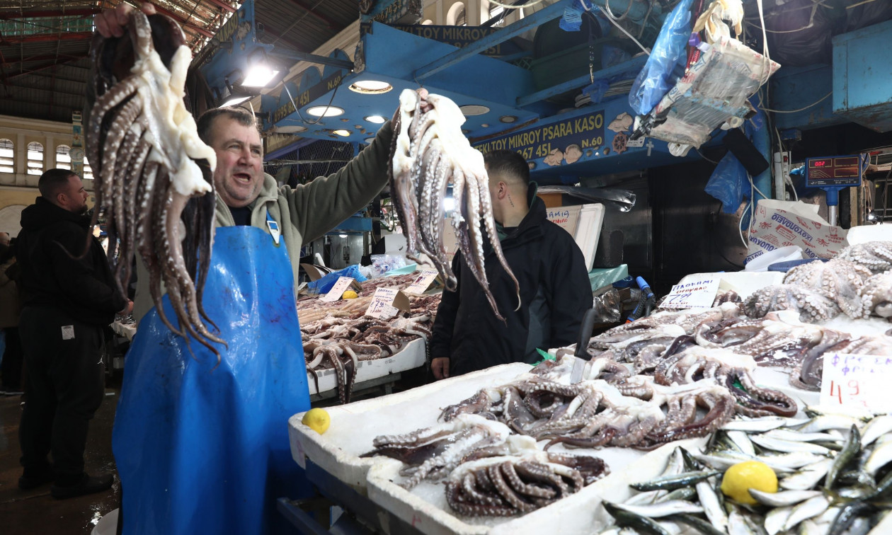 Καθαρά Δευτέρα: Στα ύψη η τιμή των φρέσκων θαλασσινών - Επιλέγουν τα κατεψυγμένα οι καταναλωτές