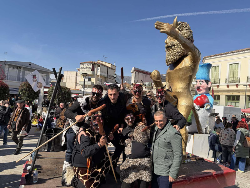 Το Μπουρανί γιόρτασε ο Δήμαρχος Τυρνάβου, μαζί με τον Περιφερειάρχη Θεσσαλίας