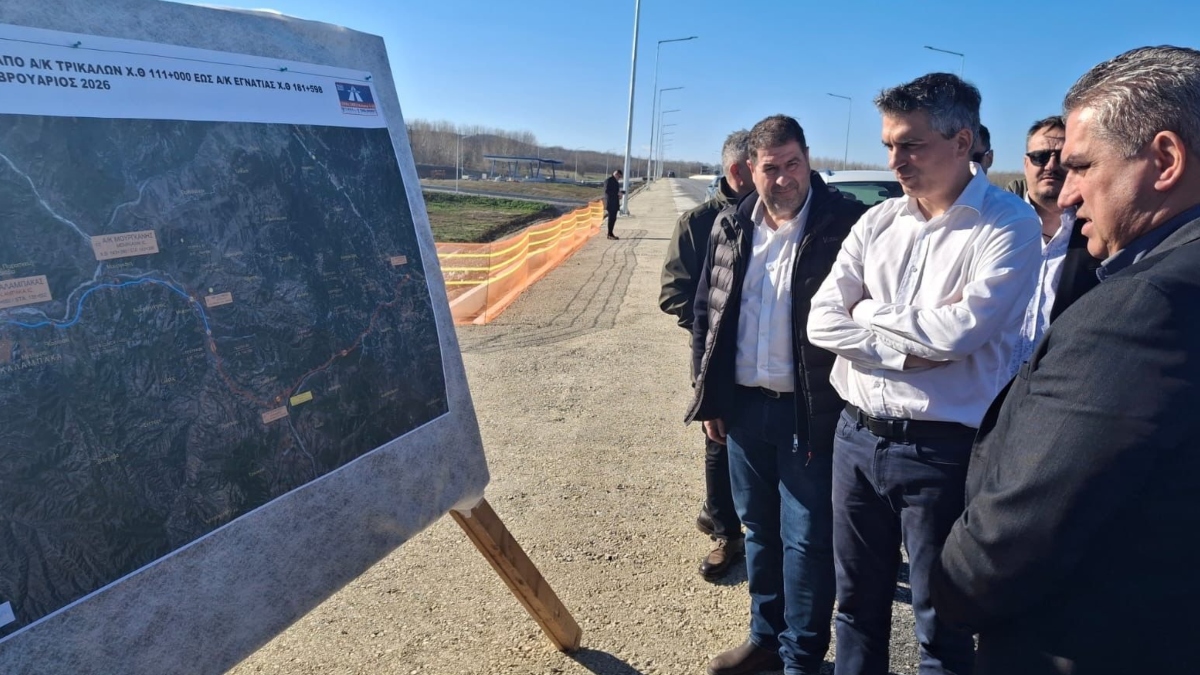 Χρίστος Δήμας: Στο 93% η πρόοδος κατασκευής στο Βόρειο Τμήμα του Αυτοκινητοδρόμου Ε65