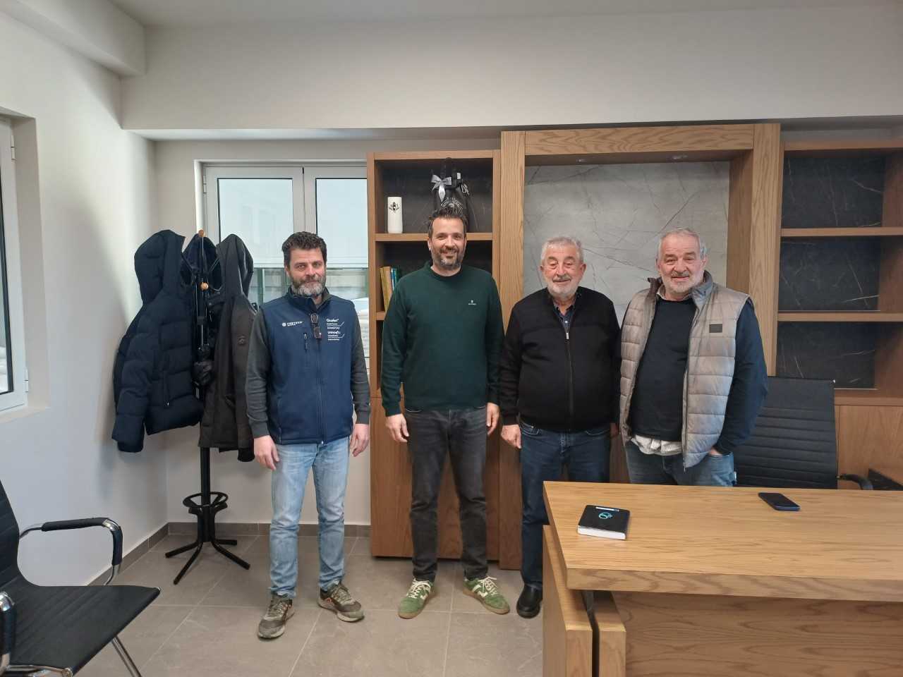 Στον Συνεταιρισμό Αγελαδοτρόφων και Προβατοτρόφων Δυτ. Θεσσαλίας ο αναπλ. περιφερειάρχης Κ. Μπαρμπούτης