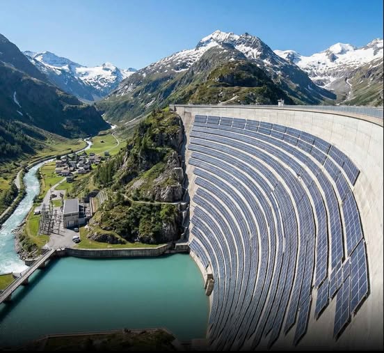 Φωτοβολταϊκά στα τοιχώματα φραγμάτων -οι Ελβετοί πρωτιπορούν (ΦΩΤΟ)