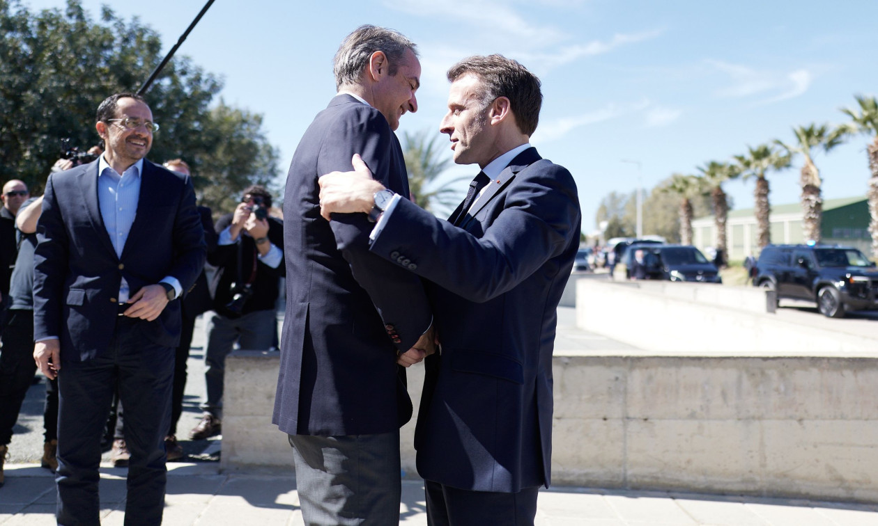 Μακρόν: Όταν επιτίθεται κάποιος στην Κύπρο, επιτίθεται στην Ευρώπη