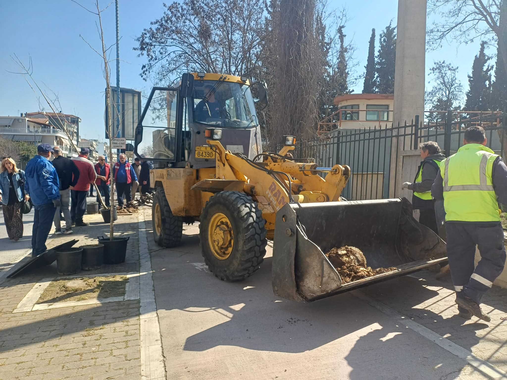 Δενδροφυτεύσεις στην οδό Ιωαννίνων - Πάνω από 1300 δέντρα μέχρι το τέλος της χρονιάς (ΦΩΤΟ-ΒΙΝΤΕΟ)