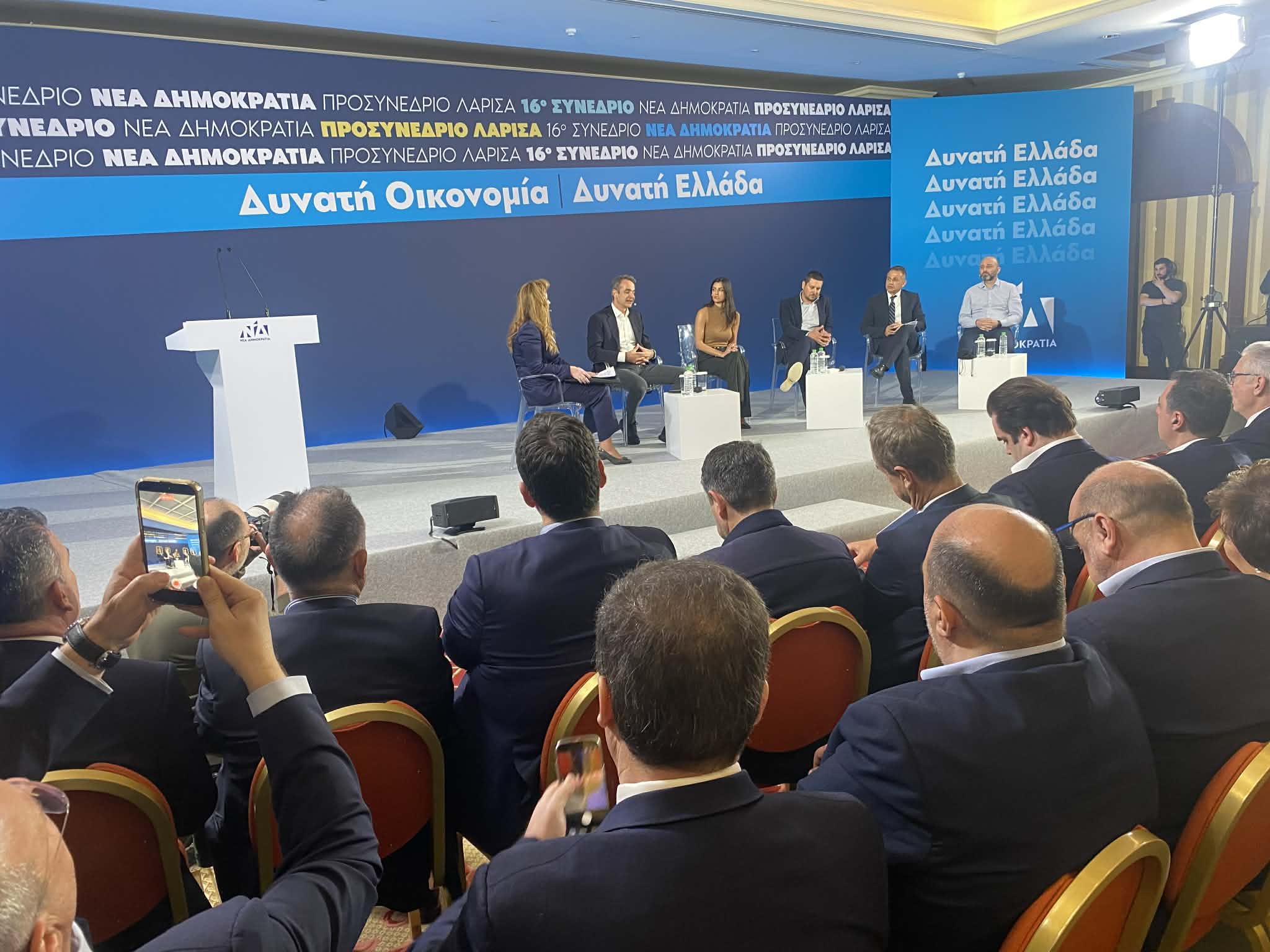 Παρακολουθήστε live το προσυνέδριο της ΝΔ στη Λάρισα