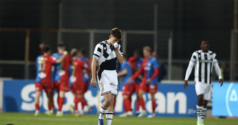 Τρομερή νίκη του Βόλου επί του ΠΑΟΚ (2-1)