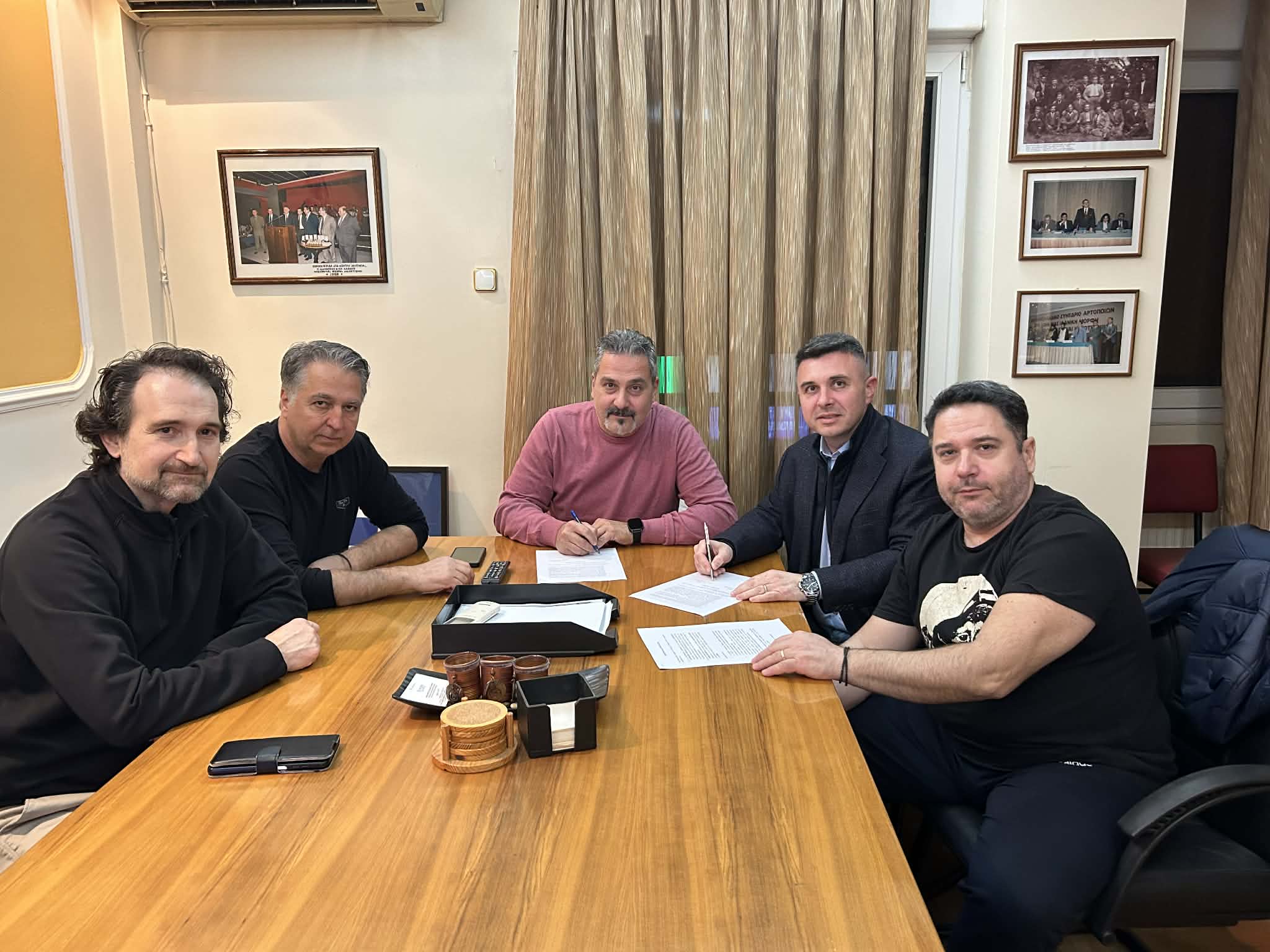 Στρατηγική Συνεργασία της Συντεχνίας Αρτοποιών Λάρισας με το Ελληνο-Ιταλικό Επιμελητήριο Θεσσαλονίκης