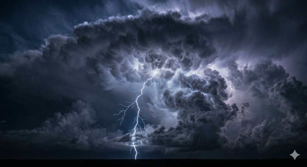 Πρωταπριλιά με σφοδρή κακοκαιρία σε 7 περιοχές - Kίνδυνος για πλημμύρες, έως και 10 μποφόρ οι άνεμοι