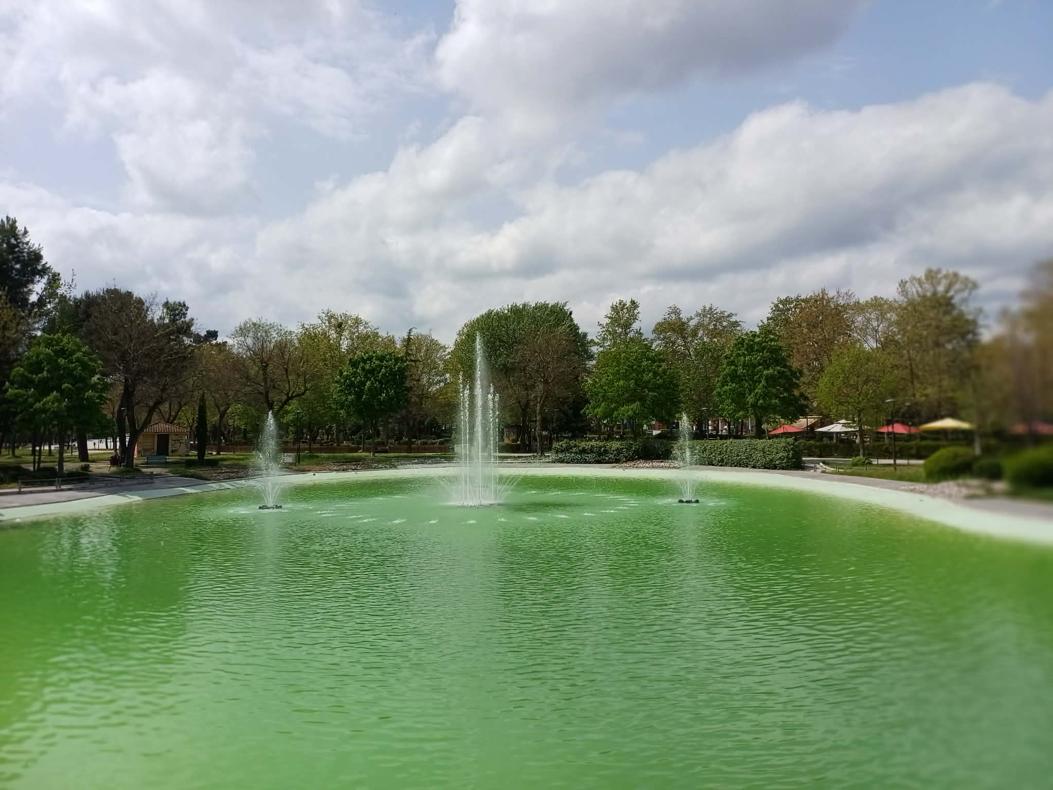 Υπέροχη η λίμνη στο πάρκο Αλκαζαρ μετά τις εργασίες καθαρισμού της (ΦΩΤΟ)