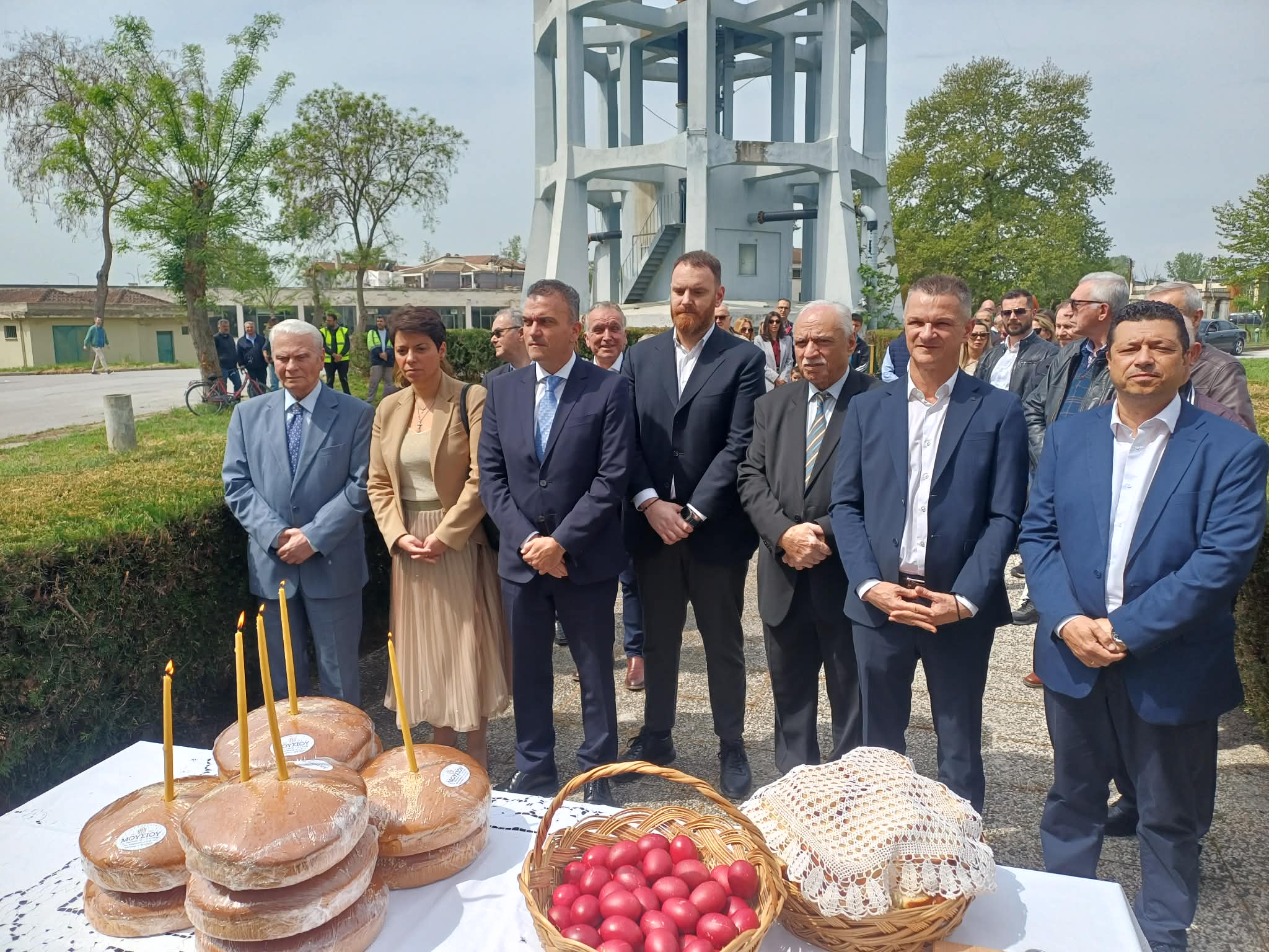 Πλήθος πιστών στο λαμπρό εορτασμό της Ζωοδόχου Πηγής στη ΔΕΥΑΛ (ΦΩΤΟ+video)