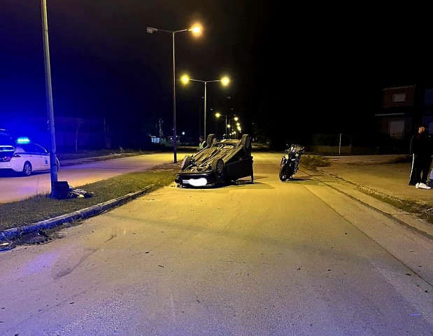 Τρίκαλα: Σοκαριστικό τροχαίο τα ξημερώματα στην οδό Πύλης