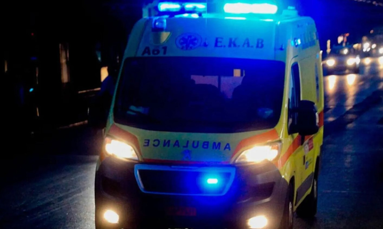Εκτροπή οχήματος έξω από τη Λάρισα – Δύο τραυματισμένα άτομα στο νοσοκομείο