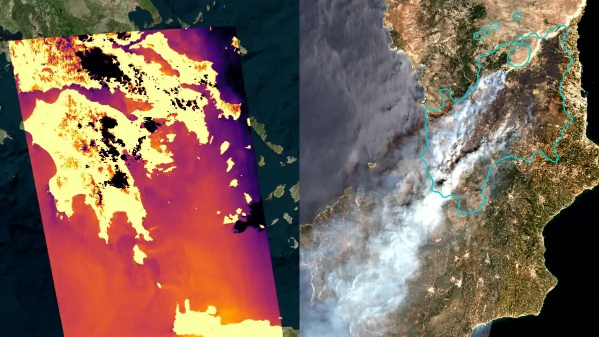 Οι 4 ελληνικοί θερμικοί δορυφόροι που θα παρακολουθούν τις πυρκαγιές σε πραγματικό χρόνο – Οι πρώτες εικόνες