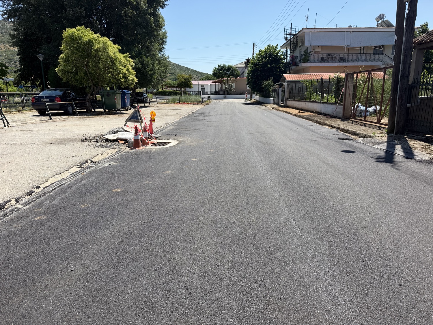 Αυτοψία Εσκίογλου στα έργα αποκατάστασης και ασφαλτόστρωσης οδικών αξόνων στα Φάρσαλα