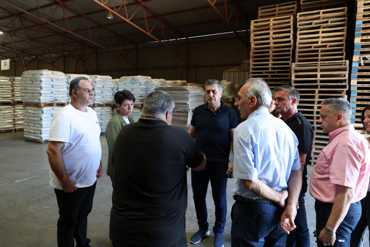 Επισκέψεις Κουρέτα στον Αγροτικό Συνεταιρισμό Νίκαιας, στη Melissa Κίκιζας και στον ΘΕΣγη