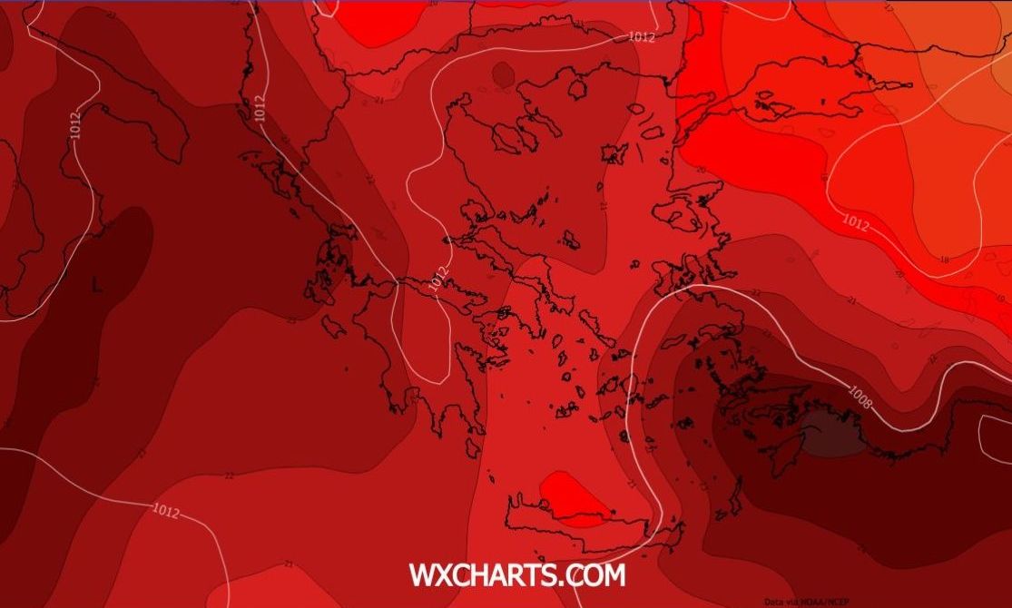 Καιρός: Τον πρώτο καύσωνα «φέρνει» το GFS - Η ημερομηνία που δίνει το αμερικανικό μοντέλο πρόγνωσης