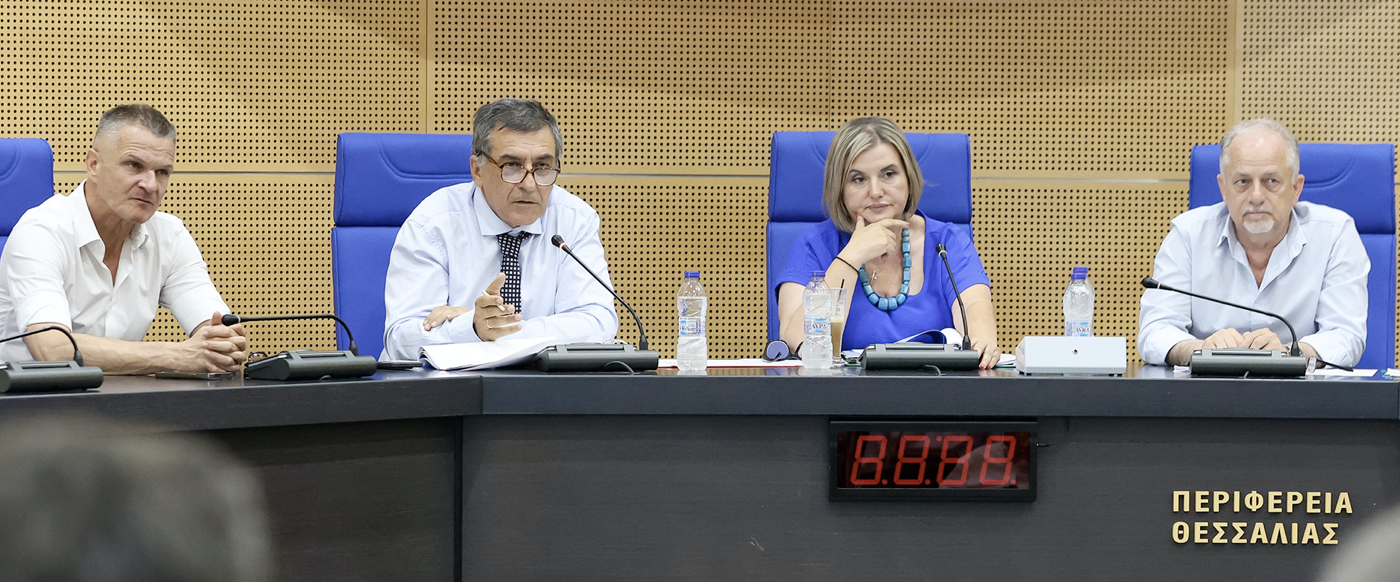 Δ. Κουρέτας: Για πρώτη φορά η Θεσσαλία διαθέτει ολοκληρωμένο πλαίσιο σχεδιασμού αντιπλημμυρικών έργων