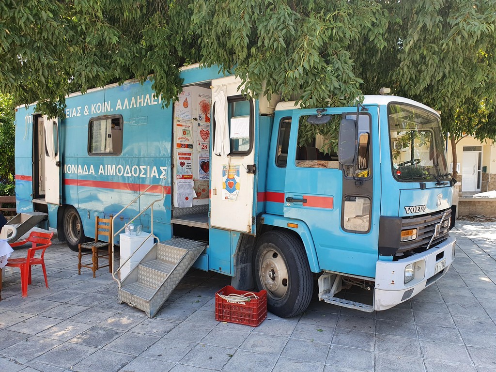 Εθελοντική αιμοδοσία πραγματοποιήθηκε στον Ιερό Ναό Αγίων Αναργύρων Βόλου