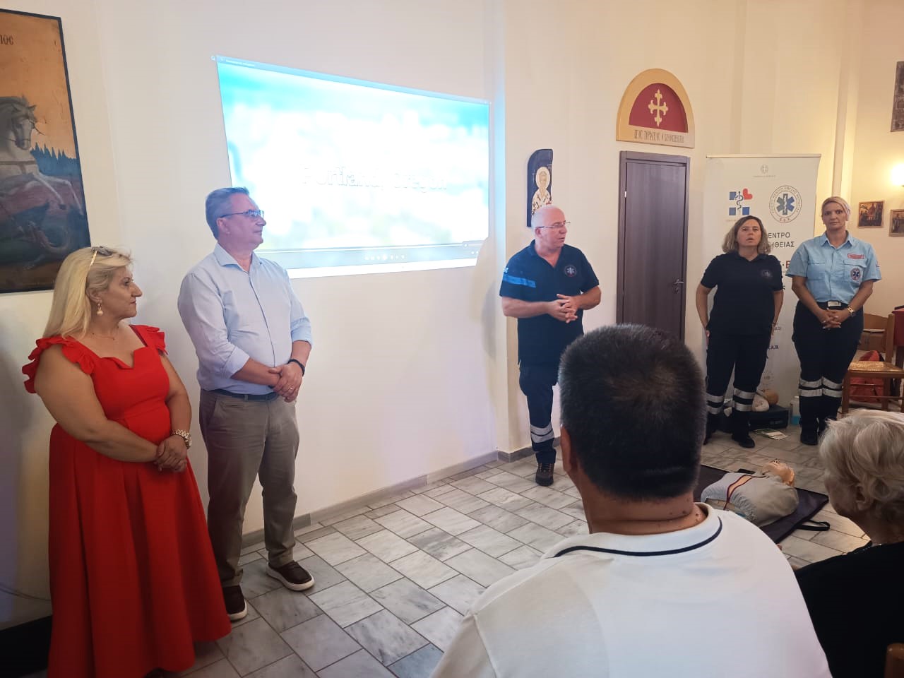 Ενημερωτική εκδήλωση για τις «Πρώτες Βοήθειες και πρόληψη ατυχημάτων» από Περιφέρεια Θεσσαλίας και ΕΚΑΒ στο Ελευθεραί Λάρισας