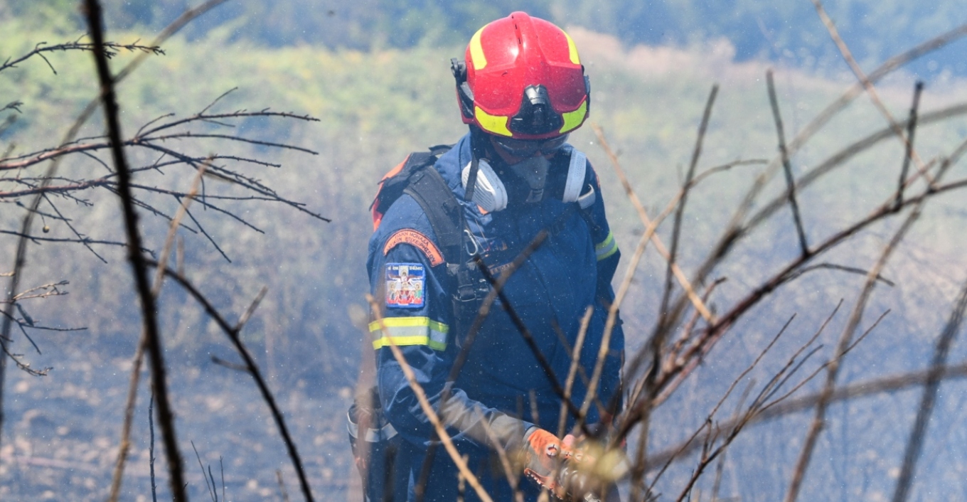 Μια σύλληψη για πρόκληση πυρκαγιάς από αμέλεια στα Τρίκαλα