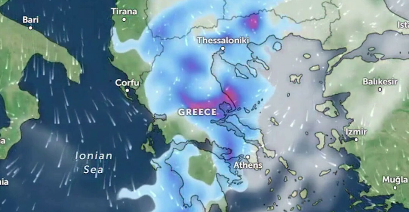 Σε πλήρη ισχύ το έκτακτο δελτίο της ΕΜΥ: Πορτοκαλί και κόκκινες προειδοποιήσεις για Μαγνησία, Φάρσαλα