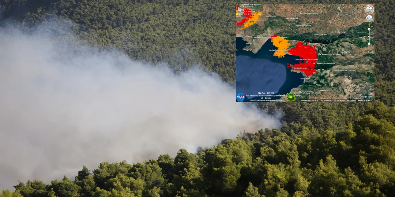 Πυρομετεωρόλογος για τη φωτιά σε Βοιωτία και Πόρτο Γερμενό: Ασύλληπτη καταστροφή, κάηκαν πάνω από 40.000 στρέμματα
