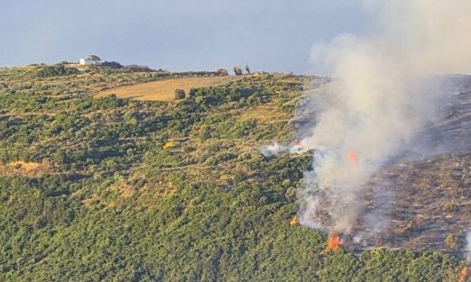 Φωτιά στην Κεφαλονιά: Οι εικόνες από την καταστροφή με το πρώτο φως της ημέρας