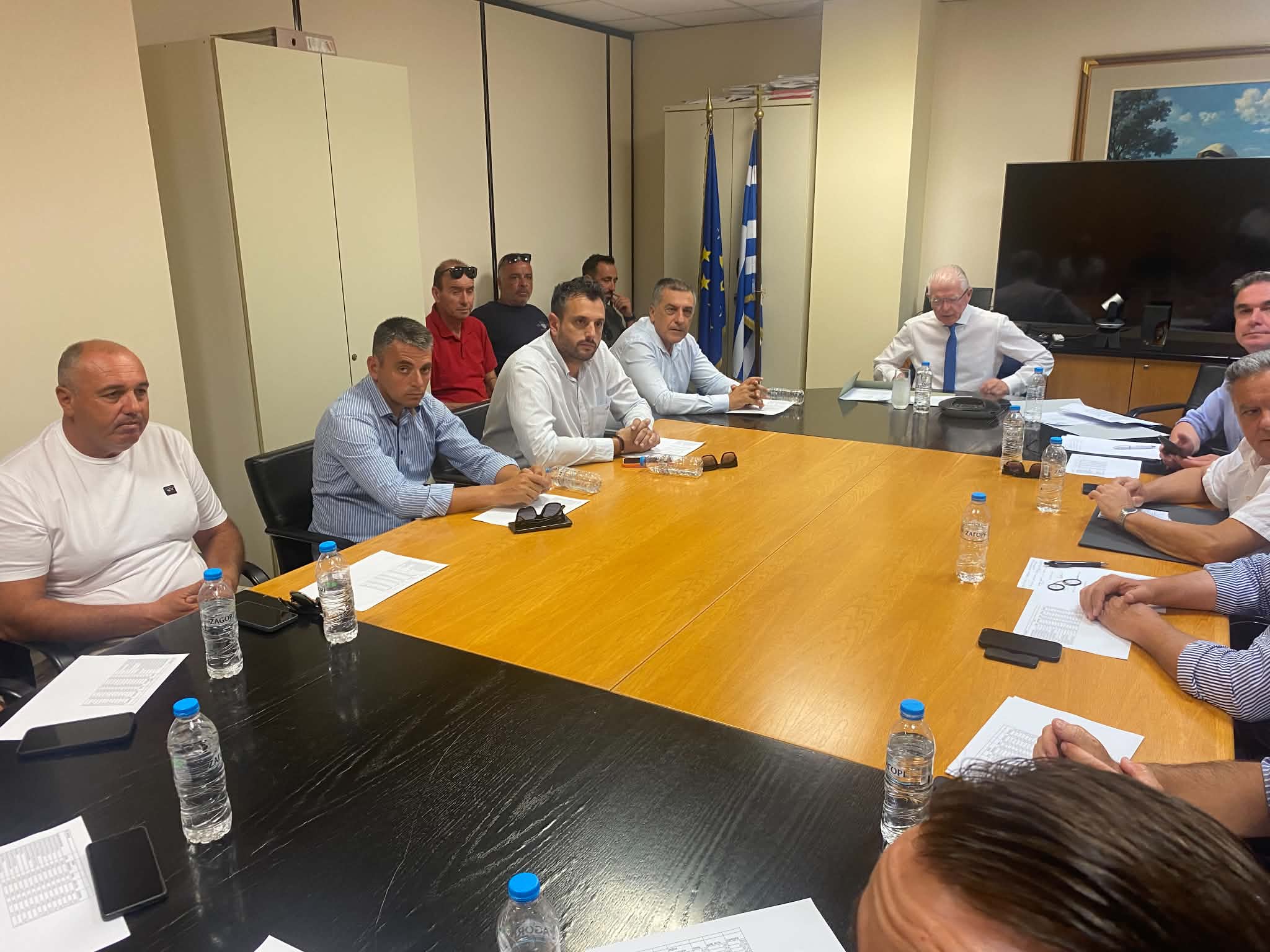 Στον πρόεδρο του ΕΛΓΑ σήμερα Δημ. Κουρέτας-Στ. Τσικριτσής για τις ζημιές από το χαλάζι