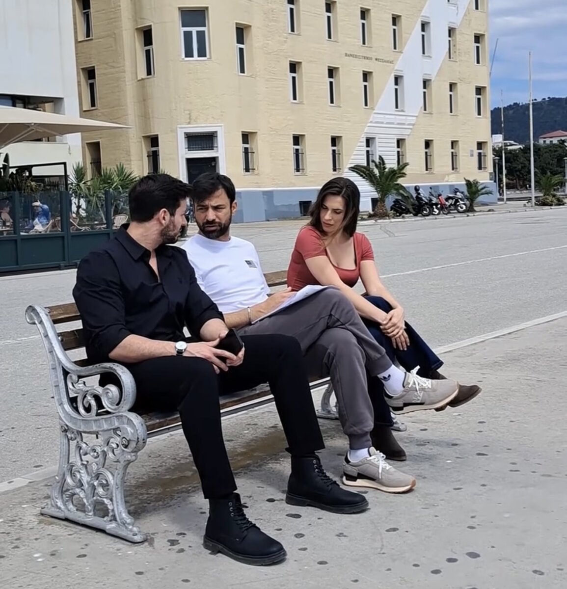 Νέο σίριαλ στον ΣΚΑΙ με τη Βάνα Μπάρμπα: Τα γυρίσματα στην παραλία του Βόλου (φωτ.)