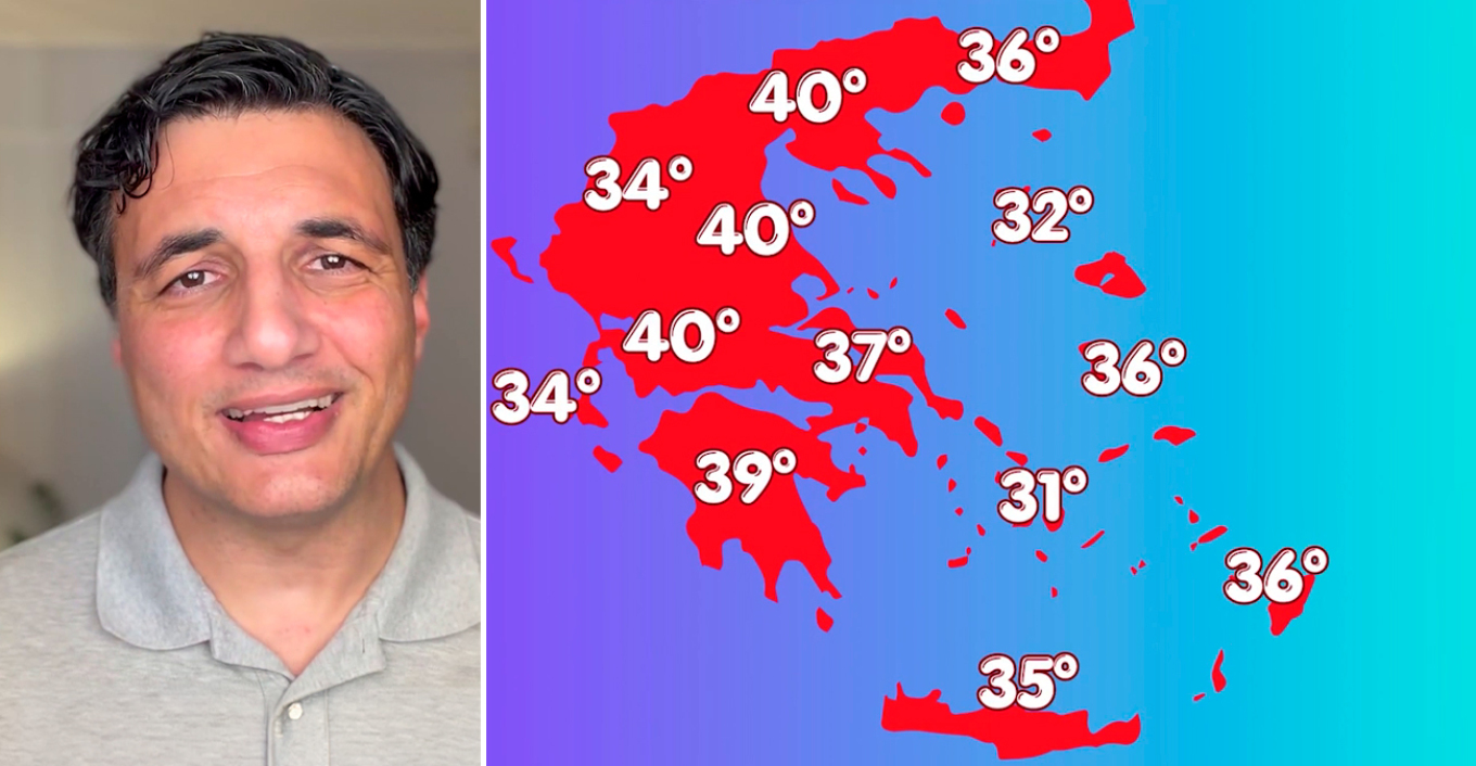 Στους 40 βαθμούς η θερμοκρασία το Σαββατοκύριακο, επιστρέφουν τα ισχυρά μελτέμια, η πρόγνωση Τσατραφύλλια