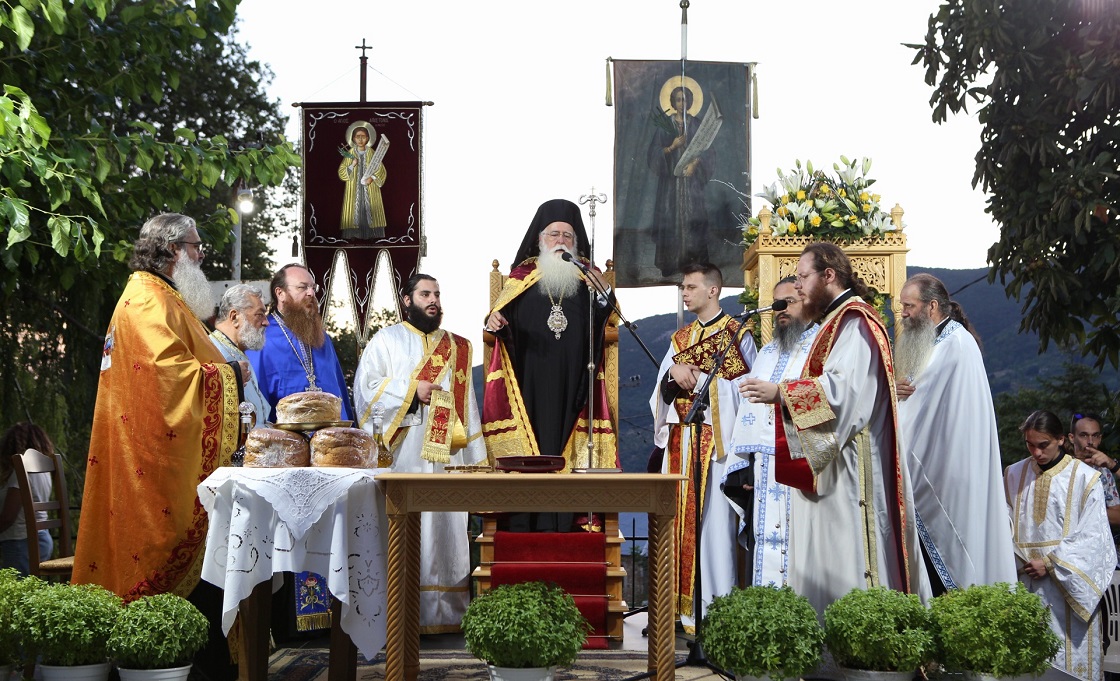 Δημητριάδος Ιγνάτιος: «Κινδυνεύουμε από έναν σύγχρονο μηδενισμό» – Τιμήθηκε στο Πήλιο η μνήμη του Αγίου Αποστόλου του Νέου