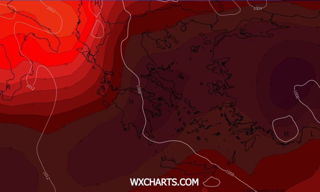 Καιρός: «Κλείδωσε» τον καύσωνα το ECMWF - Πότε έρχεται η «πύρινη κορύφωση» του Αυγούστου