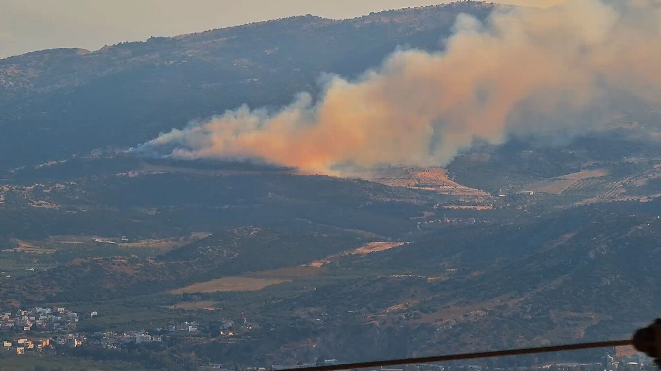 Φωτιά τώρα στα Αϊβαλιώτικα Βόλου, σηκώθηκαν 2 ελικόπτερα -μήνυμα από 112 στους κατοίκους (ΦΩΤΟ+video)