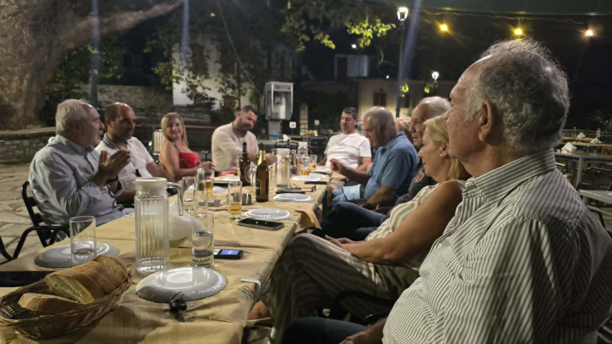 Συνάντηση της ΔΕΕΠ ΝΔ Λάρισας με προέδρους Τοπικών Κοινοτήτων του Δήμου Αγιάς (ΦΩΤΟ)