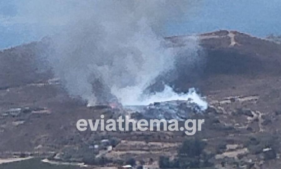 Φωτιά τώρα στην Κάρυστο: Ενισχύθηκαν οι πυροσβεστικές δυνάμεις – Μηνύματα του 112 για εκκενώσεις